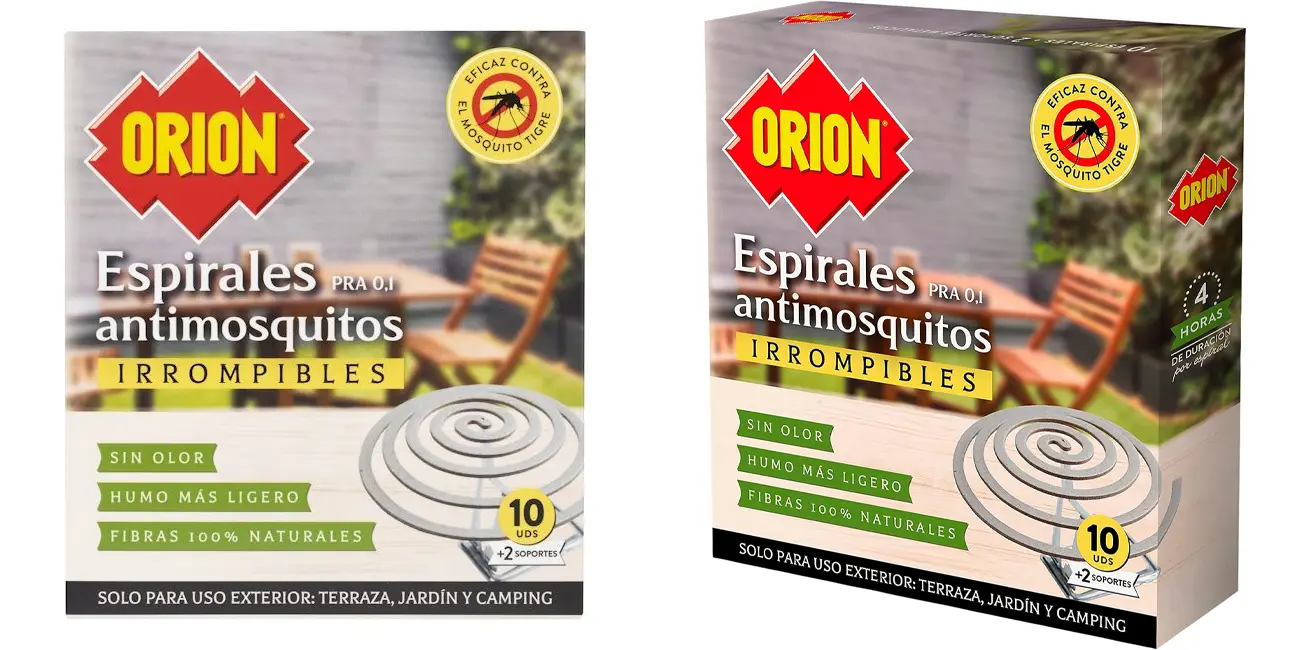 Di adiós a los mosquitos este verano con este pack de 10 espirales para exterior por sólo 0,22€ cada unidad