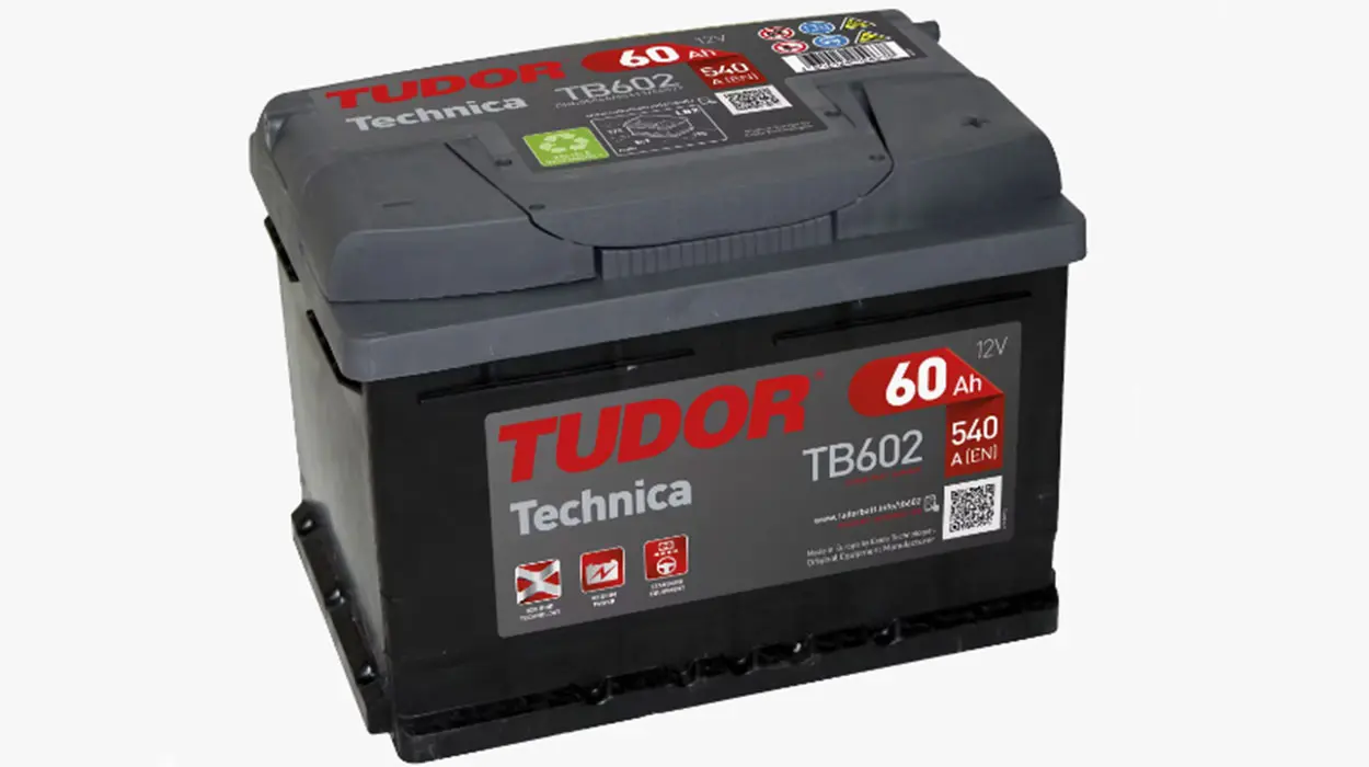 Chollo Batería Tudor TB602 de 60 Ah por sólo 58,65€ con envío gratis (-52%)