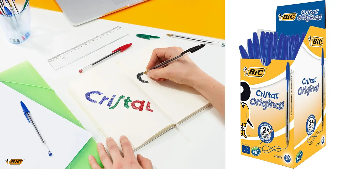 Chollo Pack de 50 bolígrafos BIC Original por sólo 7,99€ (-45%)