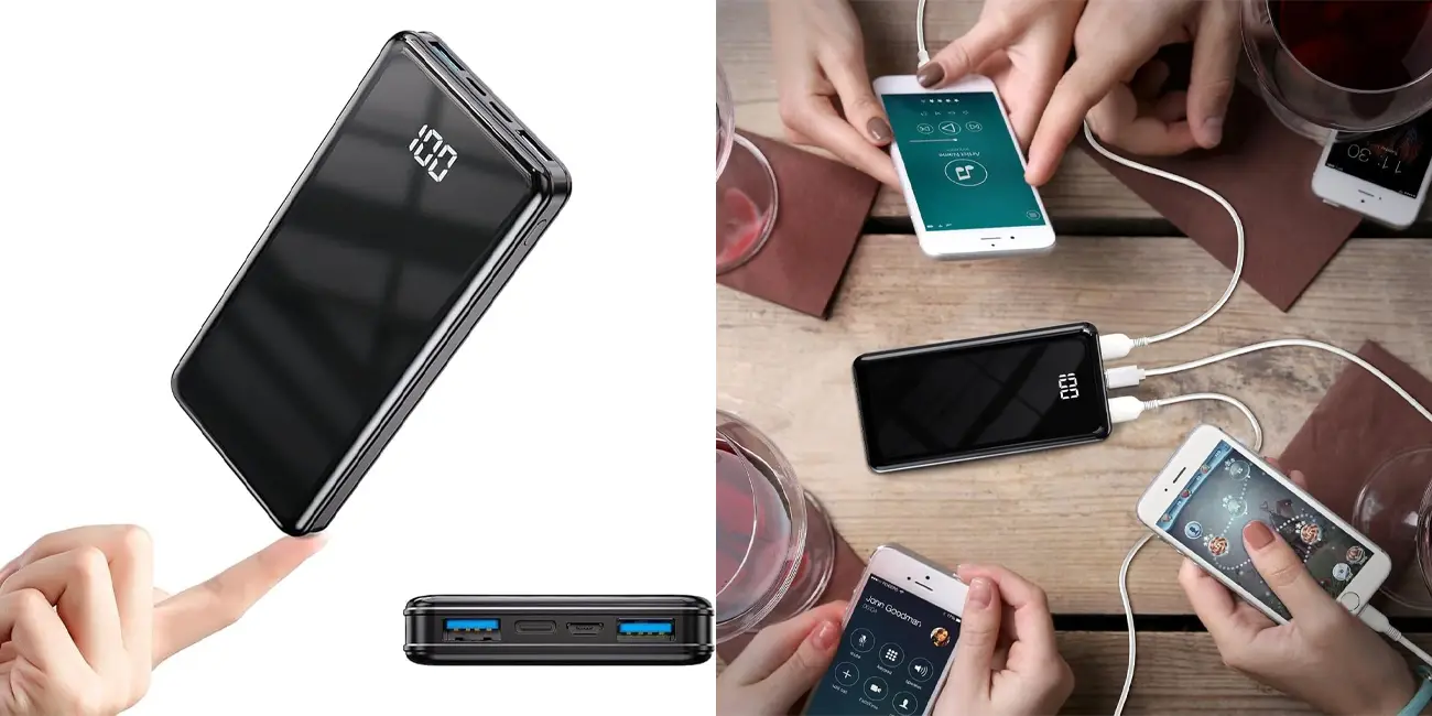 Chollo Powerbank EVARY de 12.000 mAh PD 22.5W por sólo 9,84€ (-67%)