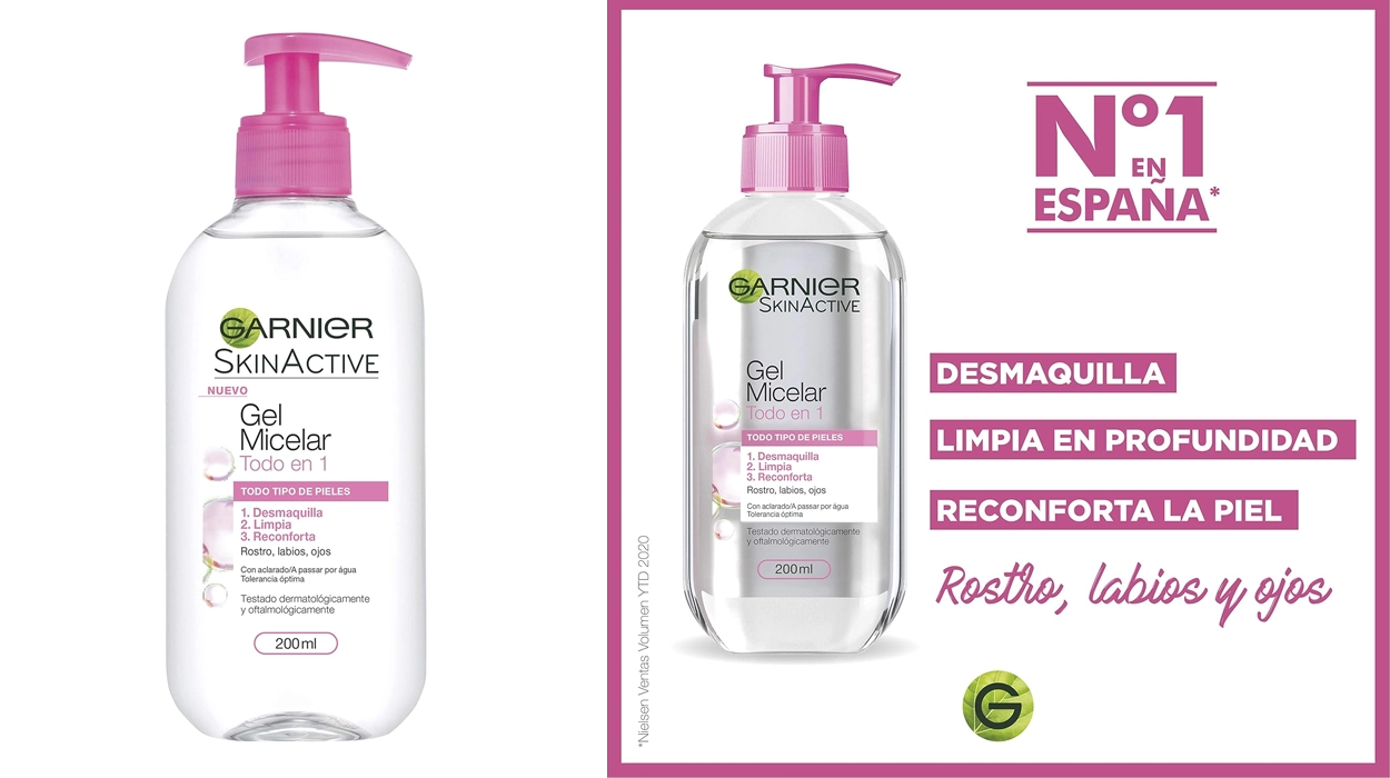 Chollo Pack x3 Gel micelar desmaquillante Garnier Skin Active de 200 ml por sólo 7,96€ con oferta 3×2 ¡2,65€ cada uno!