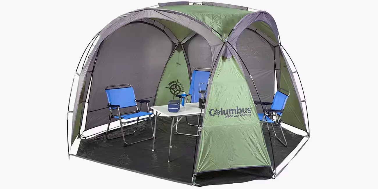 Chollo Carpa de Camping Columbus Shadow con paredes por sólo 99€ (-66%)