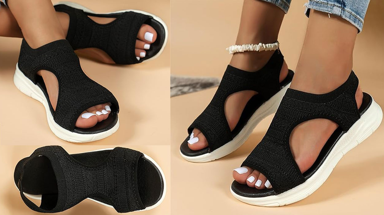 Pies cómodos y saludables con estas sandalias ortopédicas a precio de mercadillo