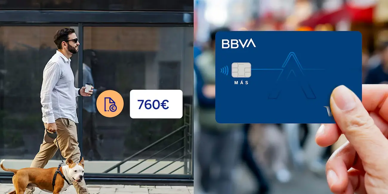 Consigue hasta 760€ con la Cuenta Online Sin Comisiones de BBVA con este código promocional