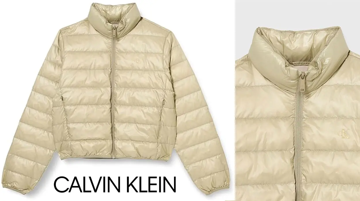 La chaqueta acolchada Calvin Klein que combina con todo está MUY REBAJADA en Amazon, ¡renueva tu look!