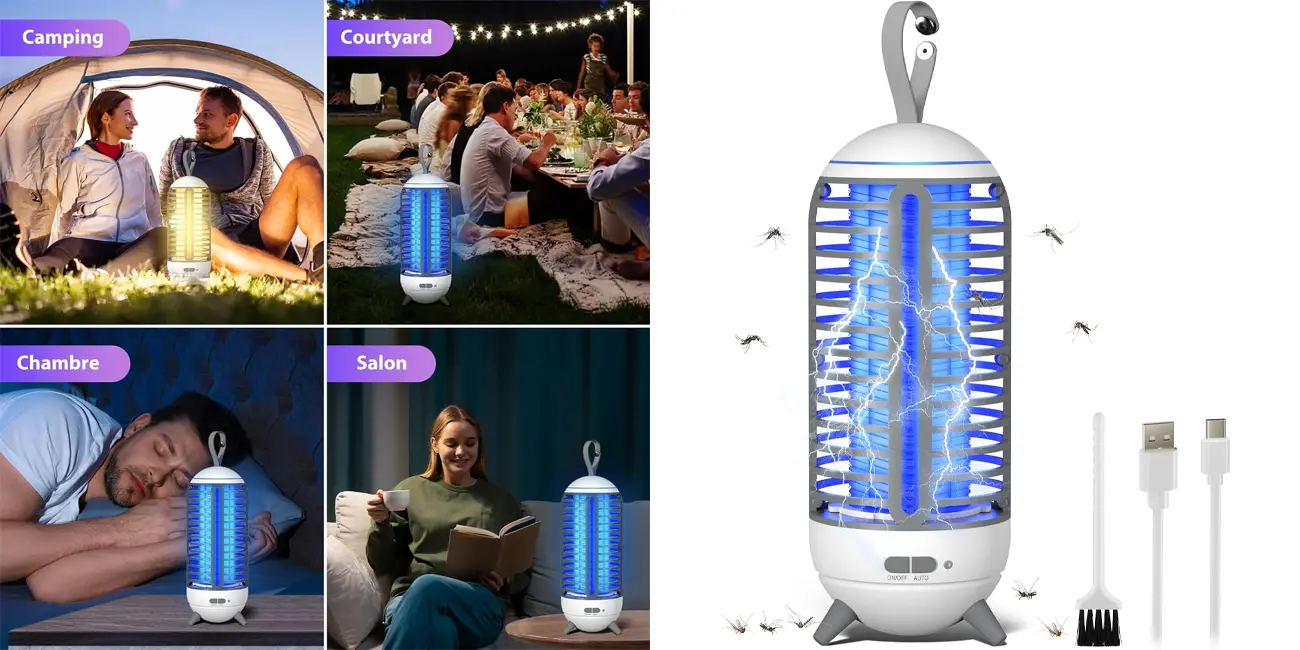 Chollo Lámpara anti mosquitos UV Tonfarb por sólo 18,98€ (-47%)