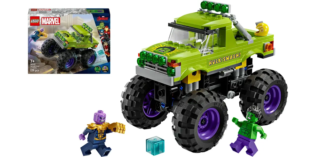 Chollo LEGO Marvel Camión de Hulk vs. Thanos por sólo 19,49€ (-35%)