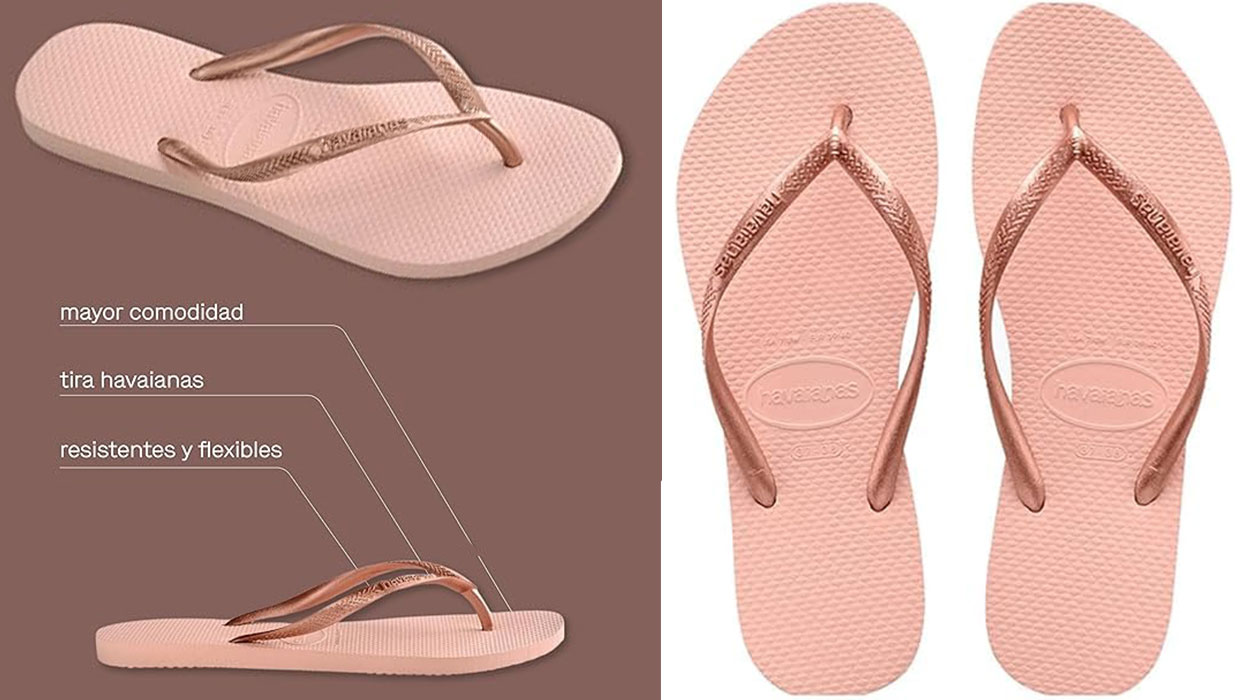 El mejor estilo para tus días de playa con estas chanclas Havaianas a un precio de risa