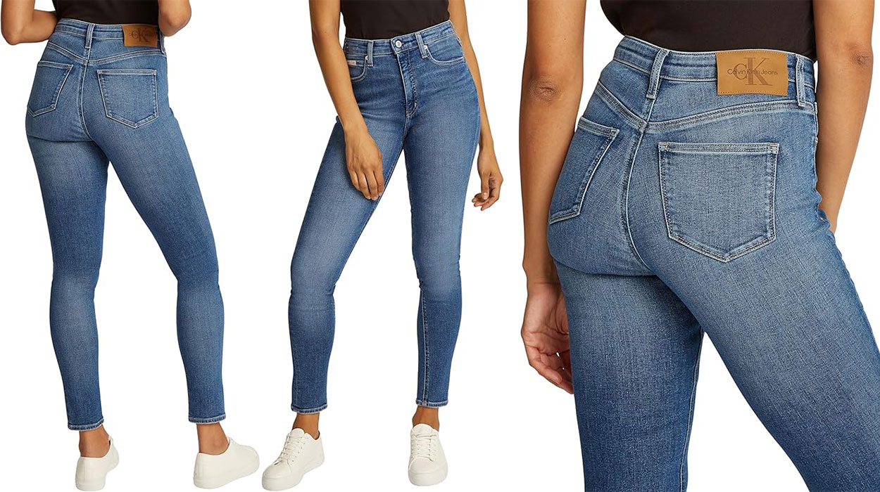 Chollo Vaqueros Calvin Klein High Rise Skinny Jeans para mujer desde sólo 23,90€ (-76%)