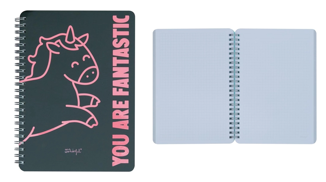 Chollo Libreta Mr. Wonderful A5 Unicornio “You Are Fantastic” por sólo 3,70€ (-43%)