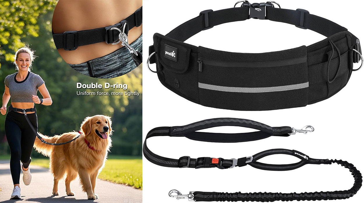 Chollo Correa de manos libres Pecute para perros por sólo 18,80€