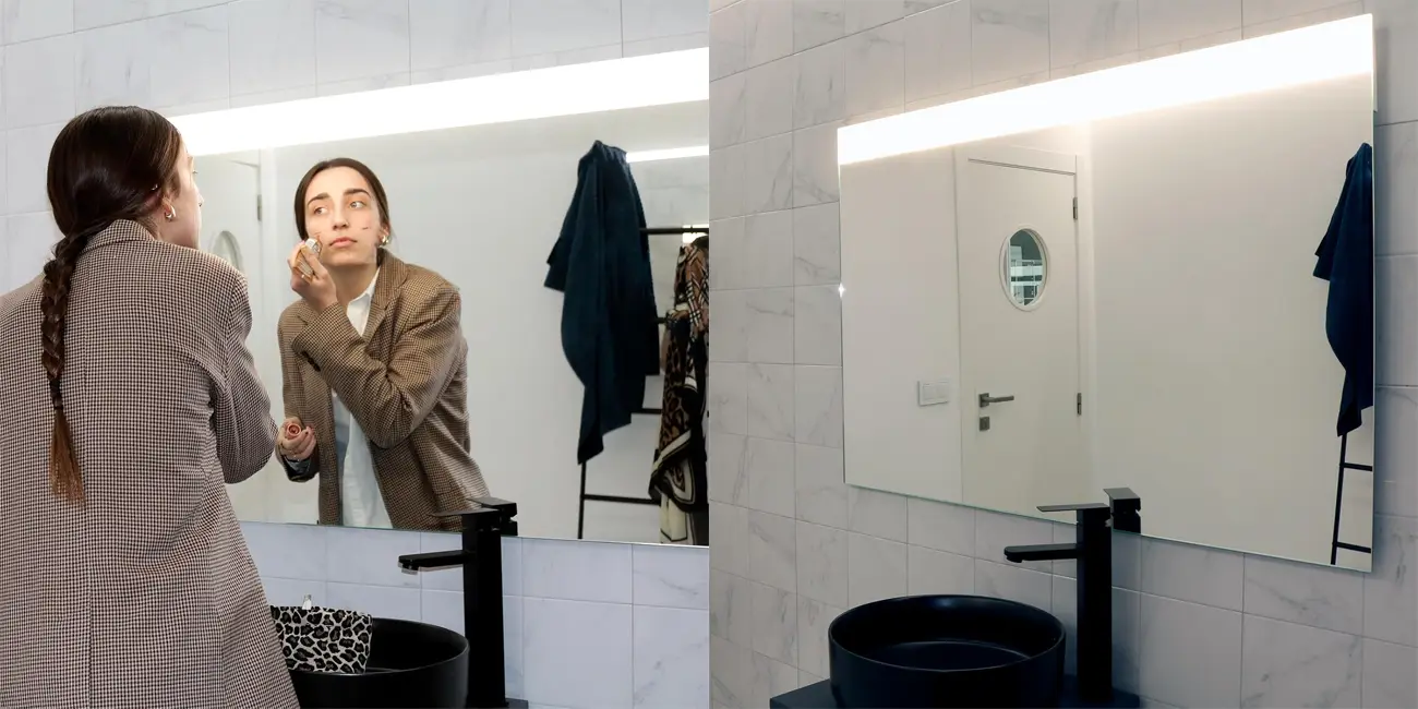 Chollo Espejo de baño Aplike Berlín de 80 x 70 cm con luz por sólo 68,50€ con envío gratis (-33%)