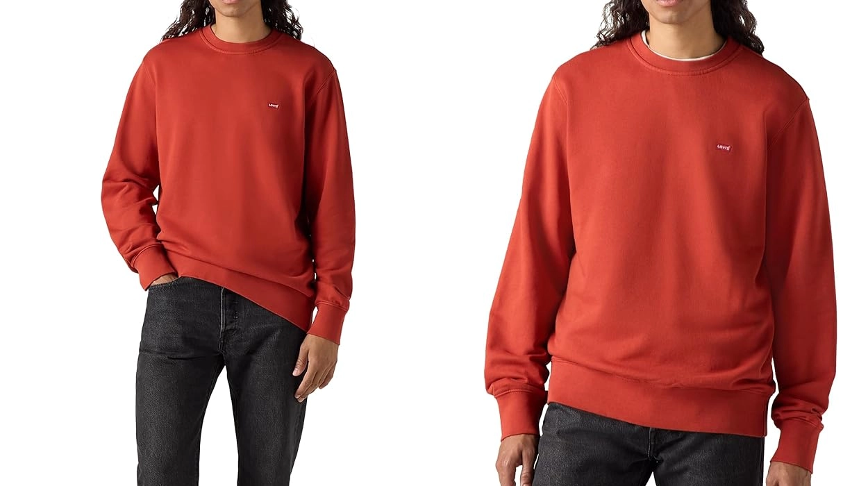43% de descuento en esta sudadera clásica Levi’s que durará un suspiro así de barata