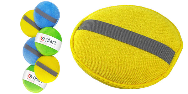 Sácale brillo a tu coche con este set de 3 esponjas manopla Glart 43PP que tiene un precio de carcajada