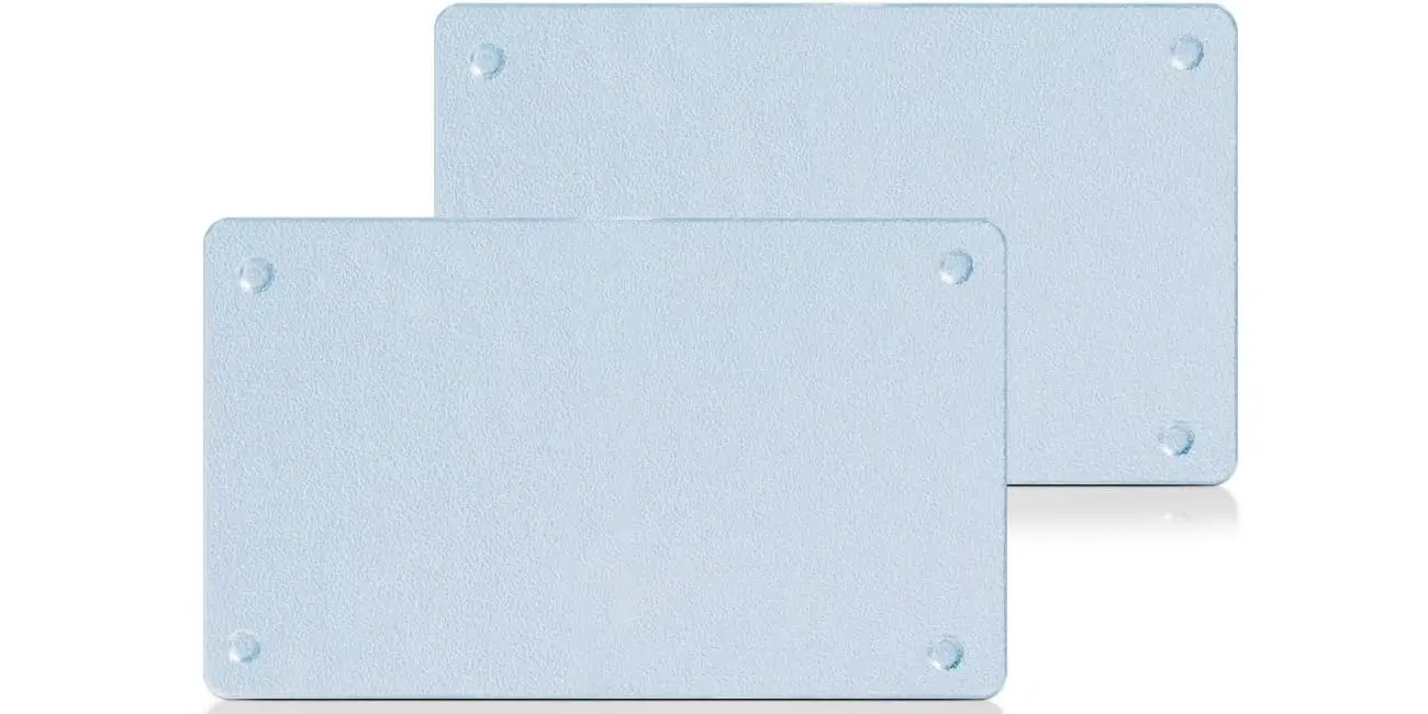 Chollo Pack 2x tabla de cortar Zeller 26204 de cristal por sólo 6,50€ (-62%)