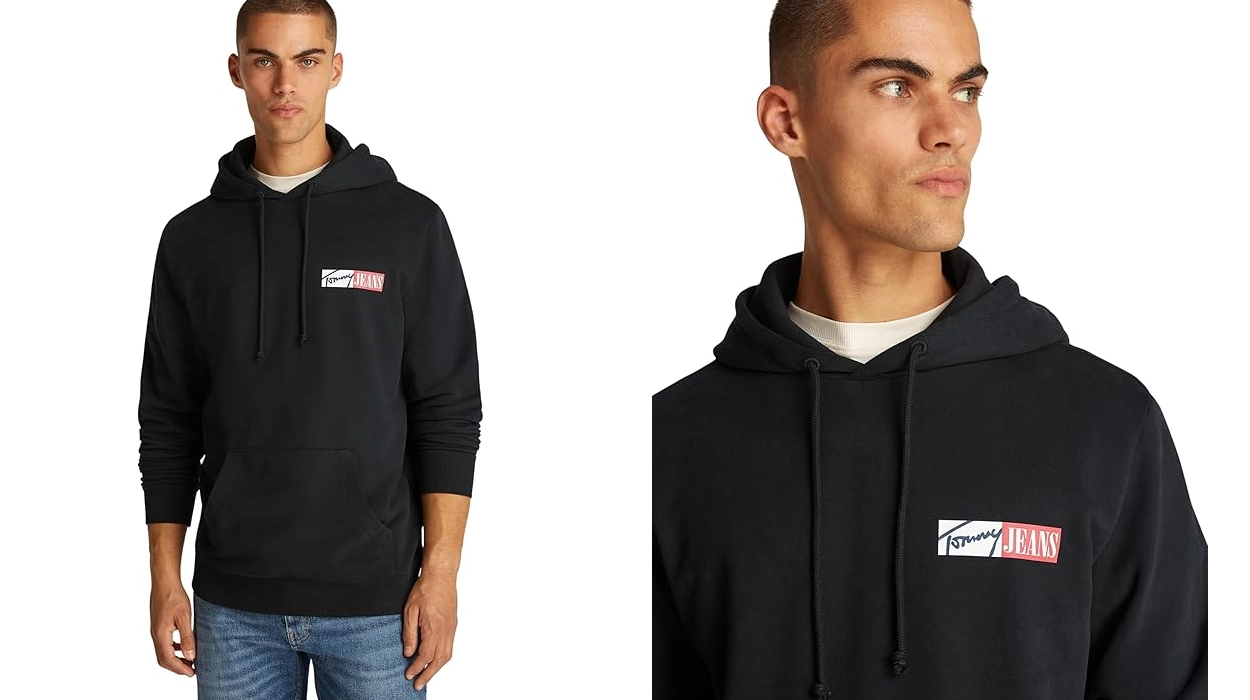 Chollo Sudadera Tommy Hilfiger Entry Graphic para hombre por sólo 31,45€ con envío gratis (-65%)