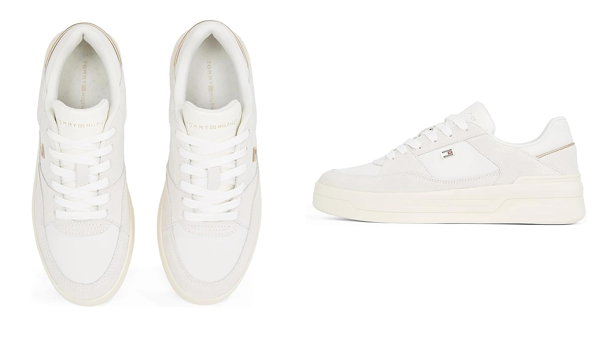 Chollo Zapatillas Tommy Hilfiger Essential Basket para mujer por sólo 54€ con envío gratis (-51%)