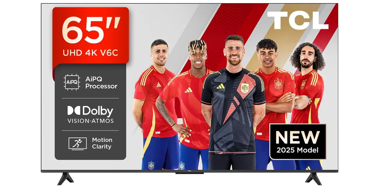 Chollo Smart TV TCL 65V6C UHD 4K HDR de 65″ por sólo 339€ con envío gratis (-48%)