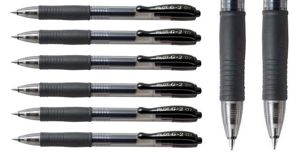Chollo Pack x12 Bolígrafos de gel Pilot G2 tinta azul con punta de 0,7 mm por sólo 5,57€ (62% de descuento)