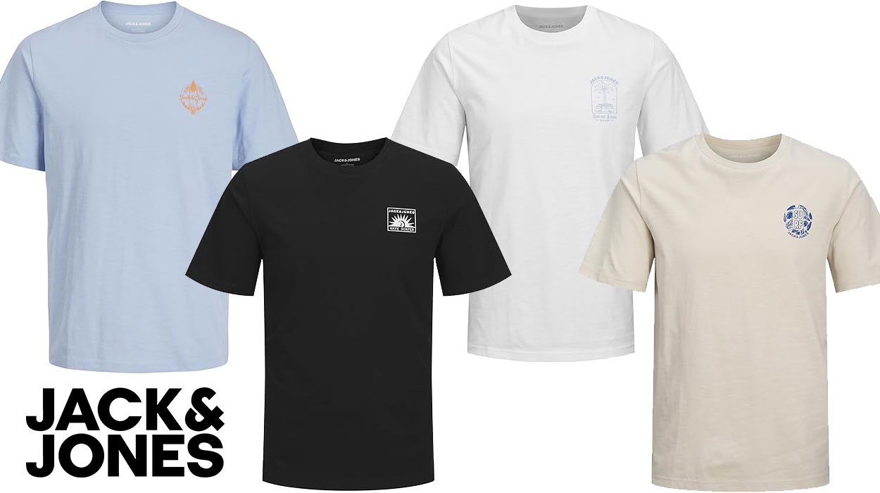 Chollazo Camiseta Jack & Jones Jjone Color Summer para hombre por sólo 5,55€
