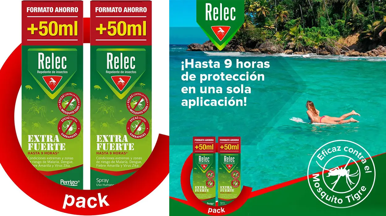 Hoy puedes cazar 2 botes de Relec Extra Fuerte de 125 ml a un precio que no verás en otras tiendas ¡Corre!