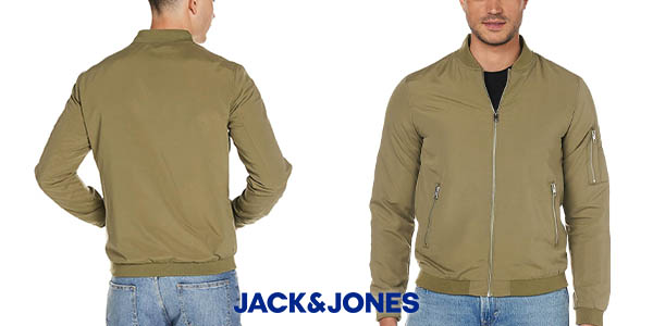 Chollazo Chaqueta Bomber Jack & Jones Jjerush Bomber Noos para hombre desde sólo 16,99€ (66% de descuento)