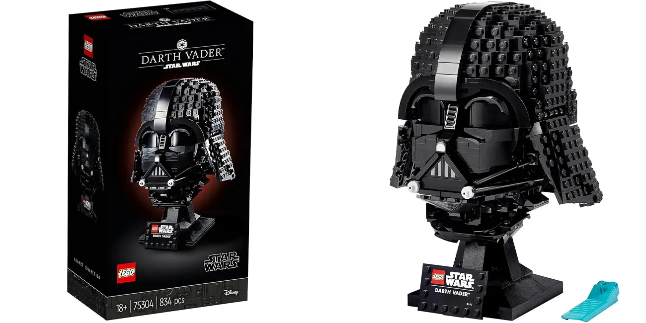 Chollo Set LEGO Star Wars Casco de Darth Vader por sólo 55,99€ con envío gratis (-30%)