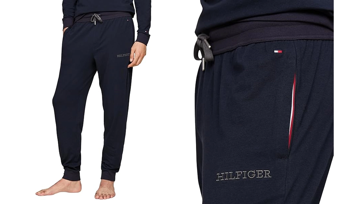 Confort total en tus momentos de relax con estos joggers Tommy Hilfiger rebajados en varios colores