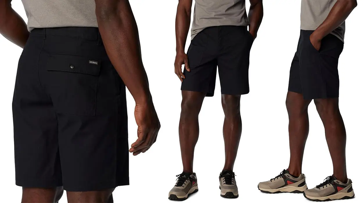 Disfruta del mayor confort al aire libre con estos shorts Columbia con protección solar, ¡a mitad de precio!