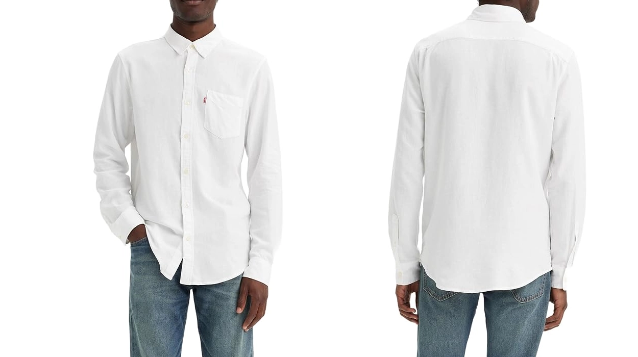 Chollo Camisa Levi’s Sunset 1-Pocket Standard en color blanco para hombre por sólo 29,49€ con envío gratis (-30%)