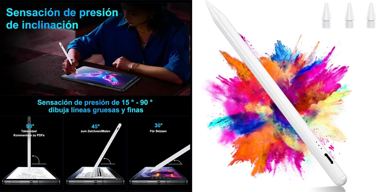 Un stylus barato que compite con el Apple Pencil: este lápiz Variglas cuesta sólo 9,99€