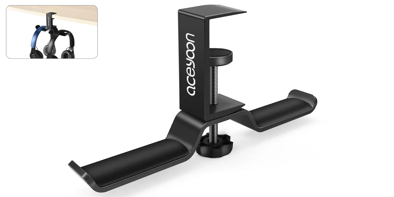 Chollo Soporte para auriculares Aceyoon 360º por sólo 9,98€ (-29%)