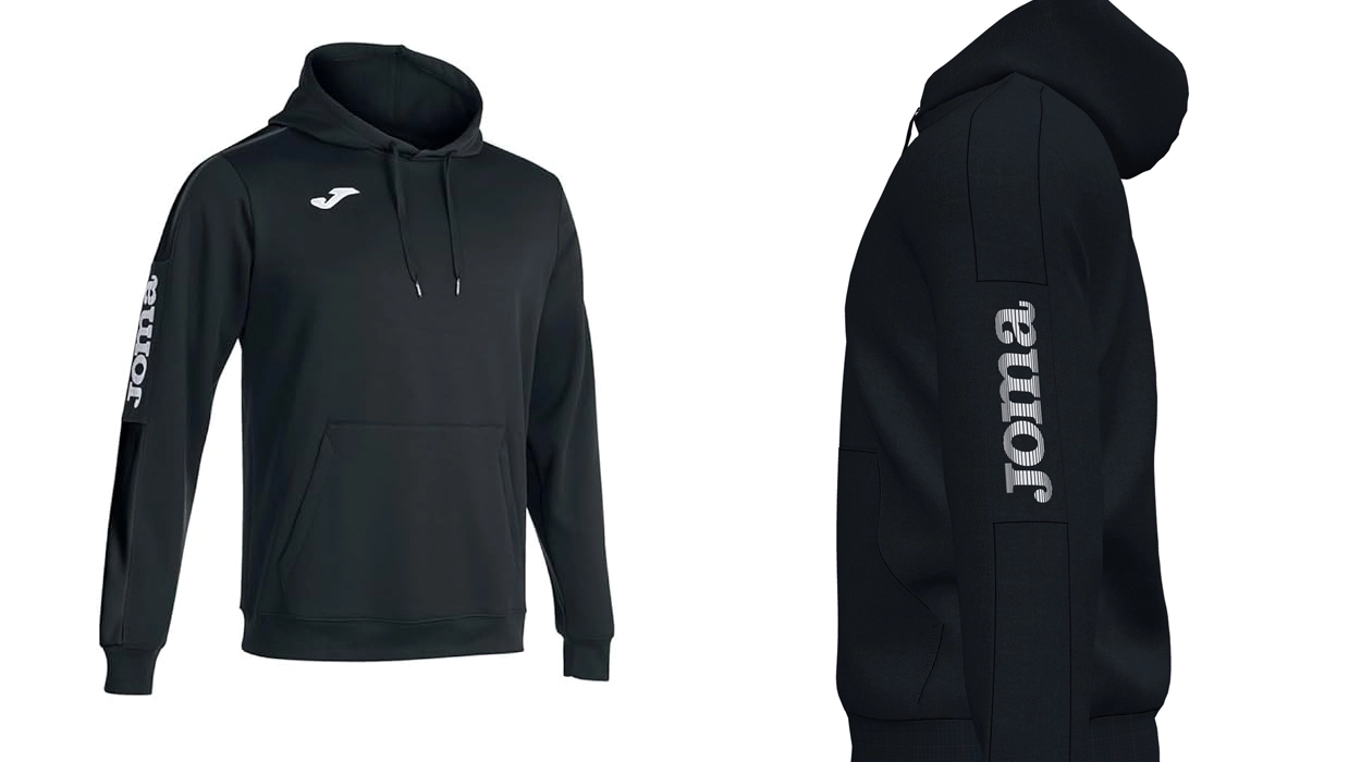Esta sudadera Joma Academy IV azul marino está disponible en tallas para adulto e infantiles a un precio MUY TOP