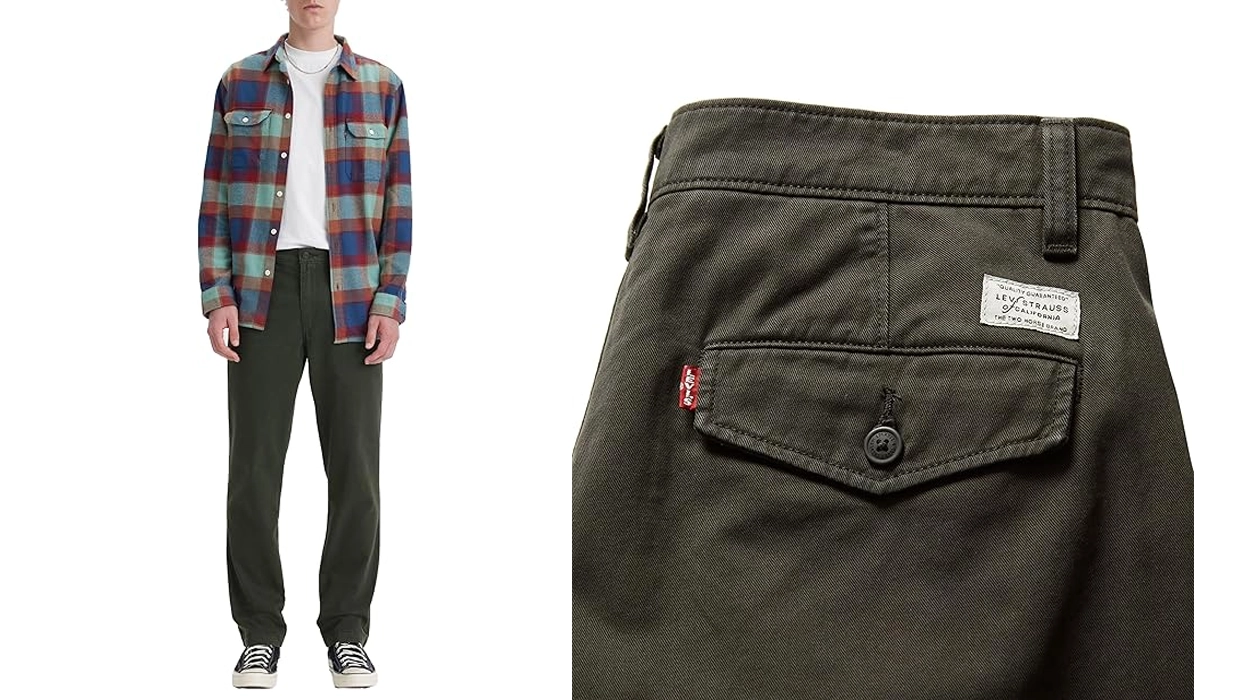 Los pantalones chinos más vendidos de Levi’s bajan hoy a precio mínimo en un color super combinable