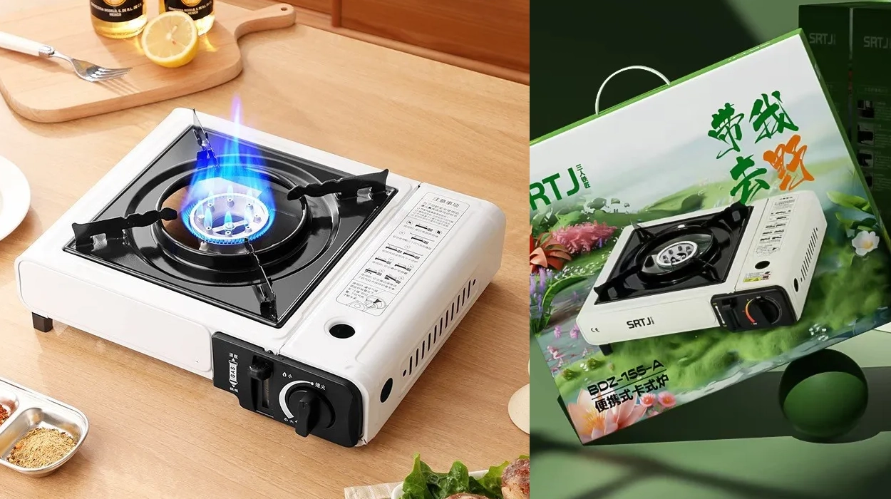 En AliExpress tienes la cocina de gas portátil perfecta para el camping por menos de 13€