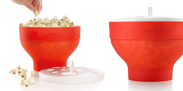 Chollo Lékué Popcorn para preparar palomitas en el microondas por 13,58€ (-41%)