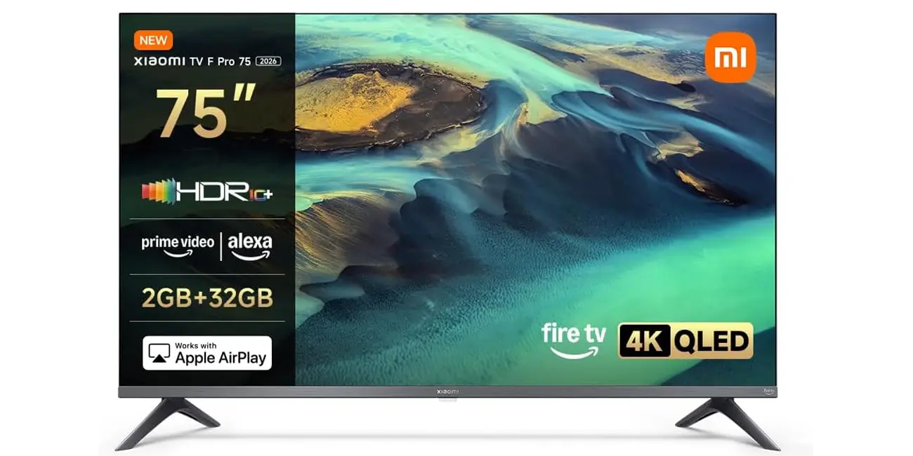 La Smart TV Xiaomi QLED de 75’’ cae a precio histórico con un 45% de descuento en Amazon ¡Es un pantallón enorme!