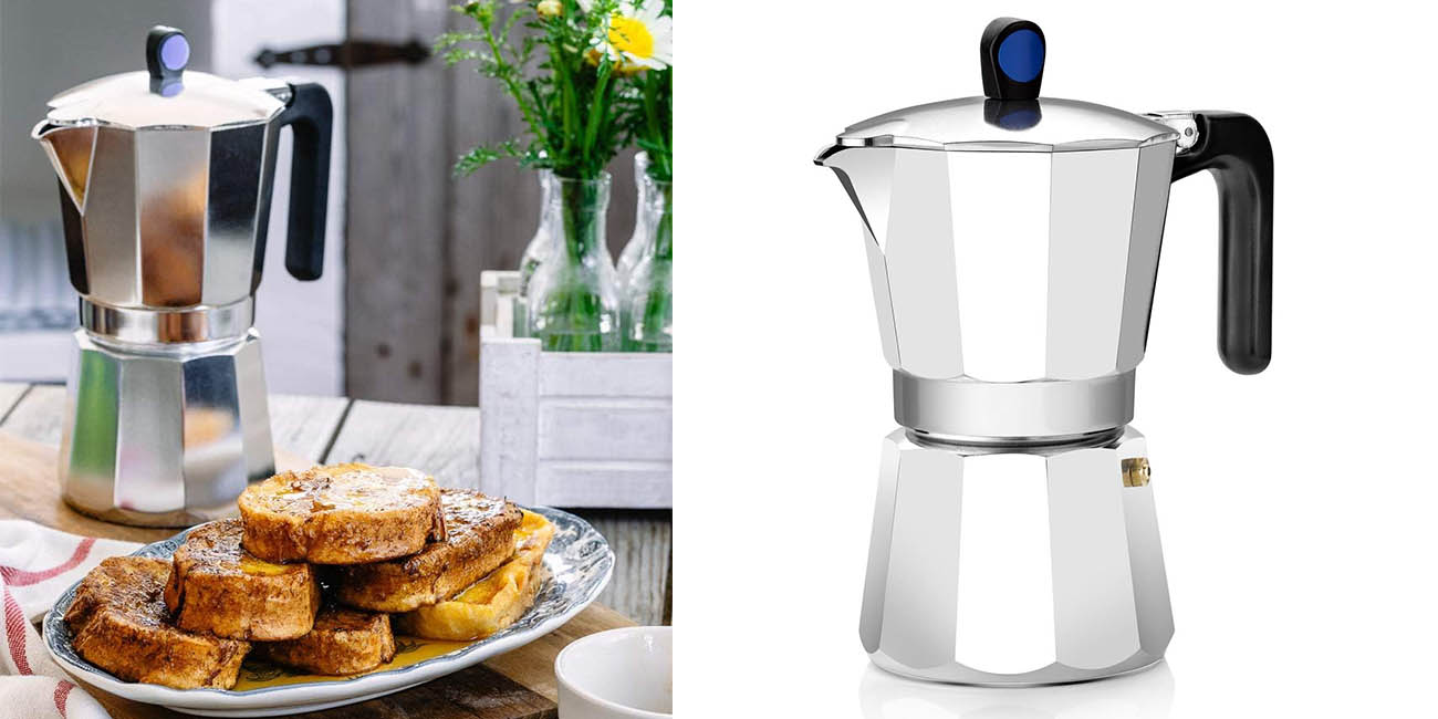 Chollo Cafetera italiana Monix Induction Express de 12 tazas por sólo 15€ (-52%)