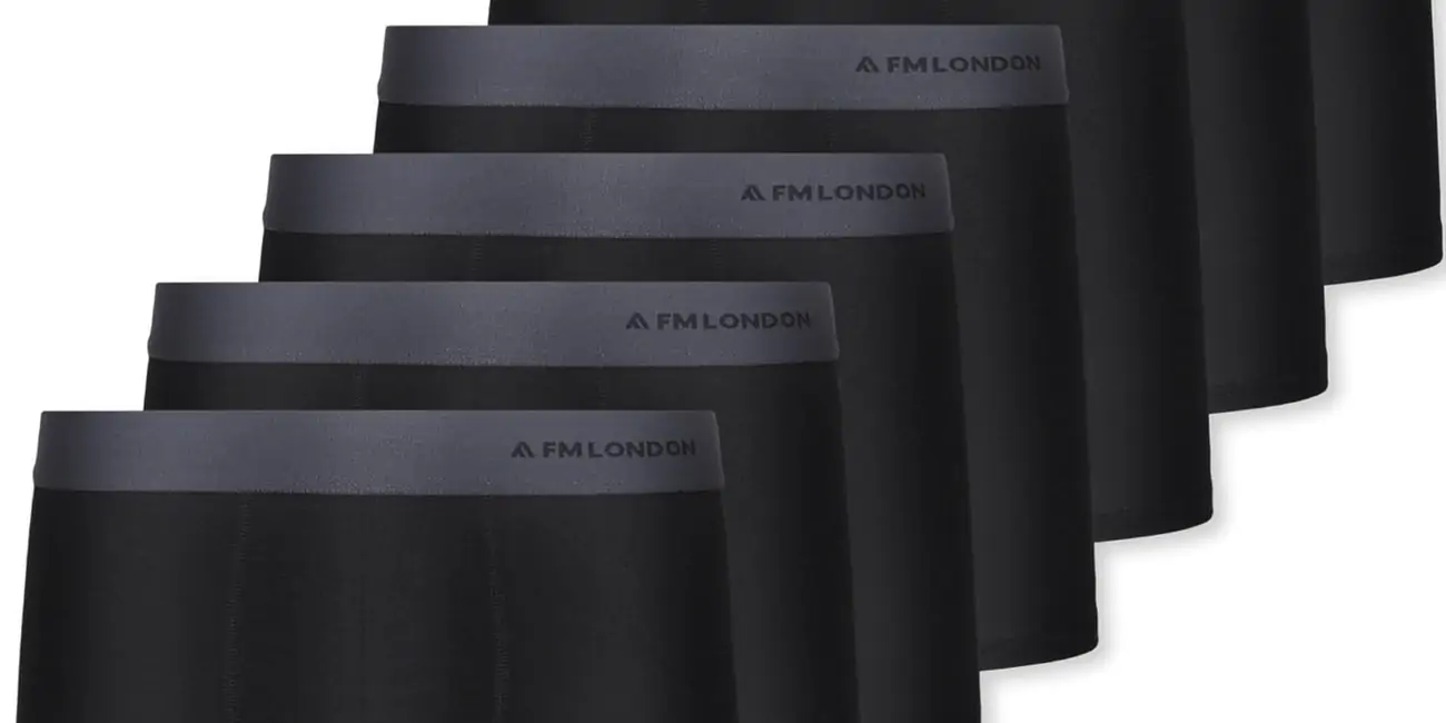 Comodísimos, discretos y a precio TOP: Estos boxers de algodón sin etiquetas FM London salen a sólo 3,43€ cada uno (packs en varios colores hasta la 4XL)