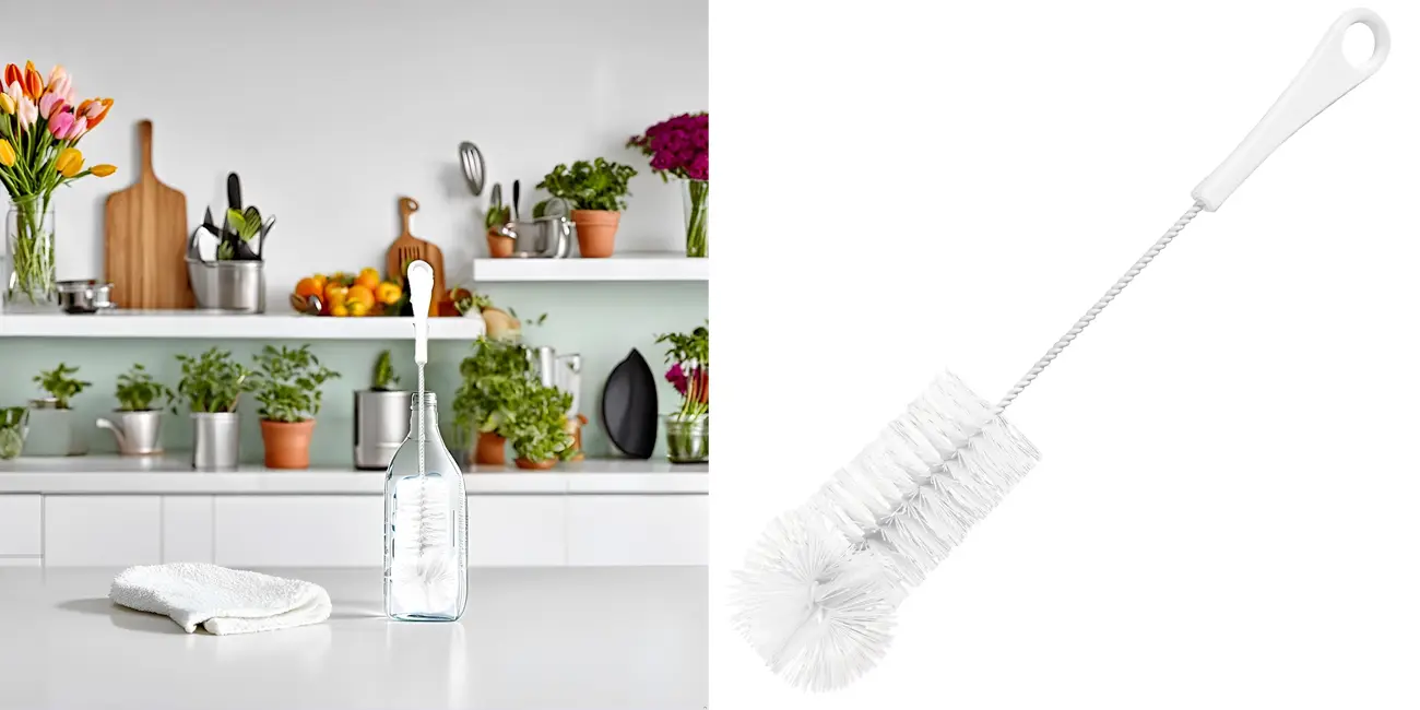 Chollo Cepillo para botellas Fackelmann de 33 cm por sólo 2,45€ (-80%)