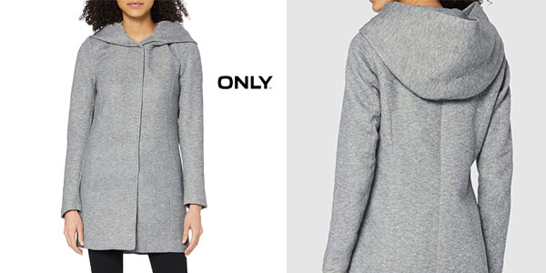 Chollo Abrigo Only Classic Coat para mujer desde sólo 22,46€ (59% de descuento)