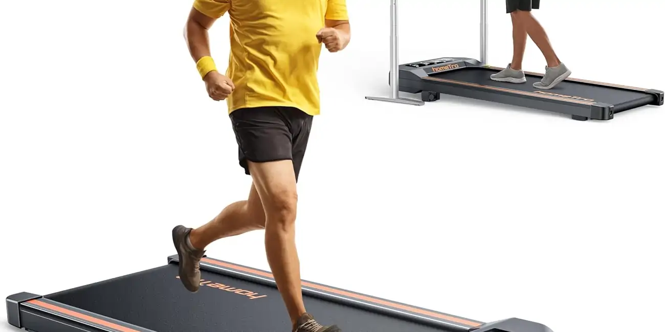 Chollo Cinta de correr y andar eléctrica HomeTro hasta 8 km/h con inclinación del 7% por sólo 109,16€ con envío gratis (-63%)