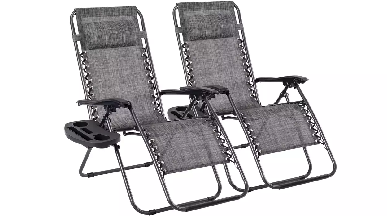 Chollo Pack x2 Tumbonas plegables de gravedad cero por solo 40,99€ con cupón y envío gratis (-52%)