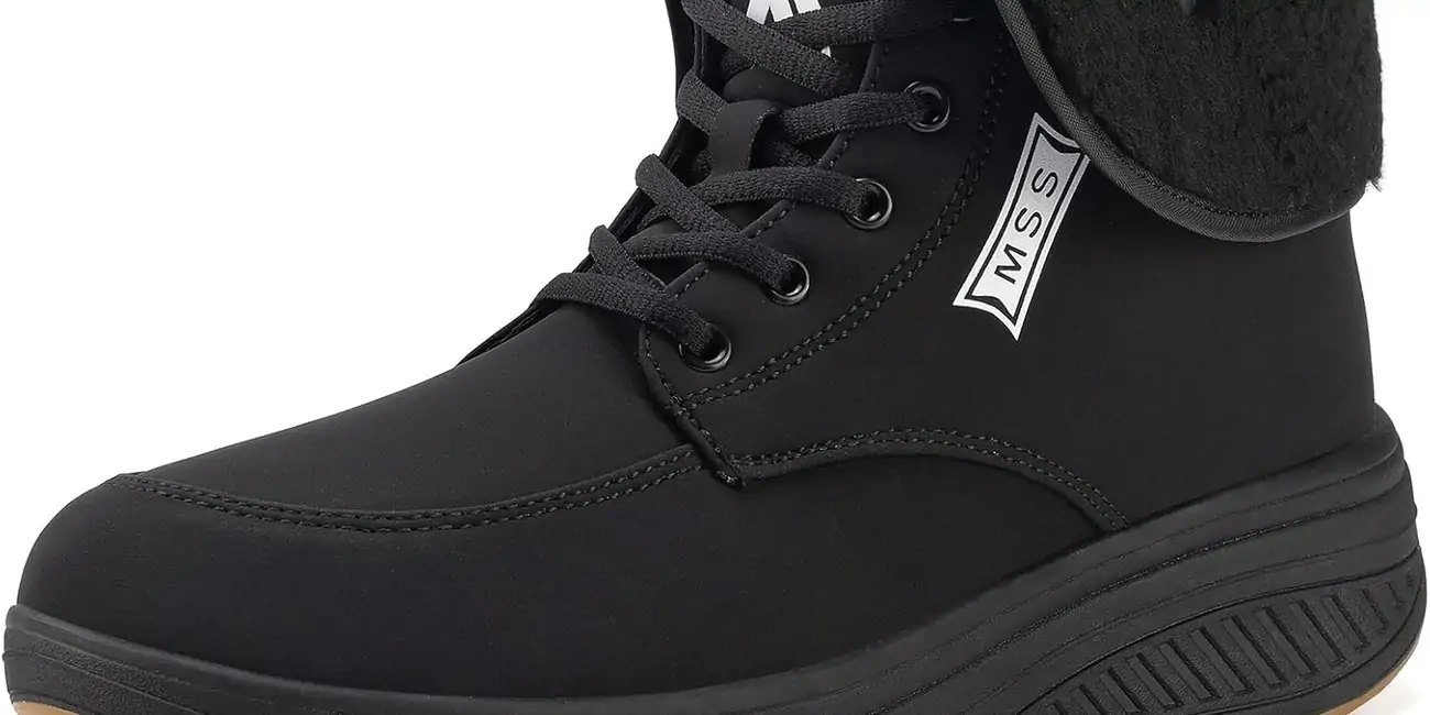 Pies calentitos y sin humedad con estas botas de invierno Mishansha con forro para mujer por menos de 20€