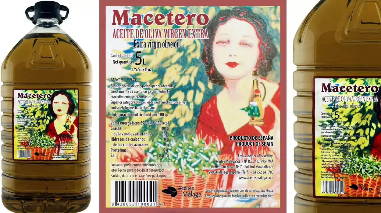 Chollo Garrafa 5 litros Aceite de Oliva Virgen Extra Macetero (Málaga) por sólo 21,80€ y envío gratis con cupón (-52%)