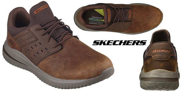 Chollo Zapatillas Skechers Delson 3.0 Ezra para hombre por sólo 47,48€ con envío gratis (-50%)