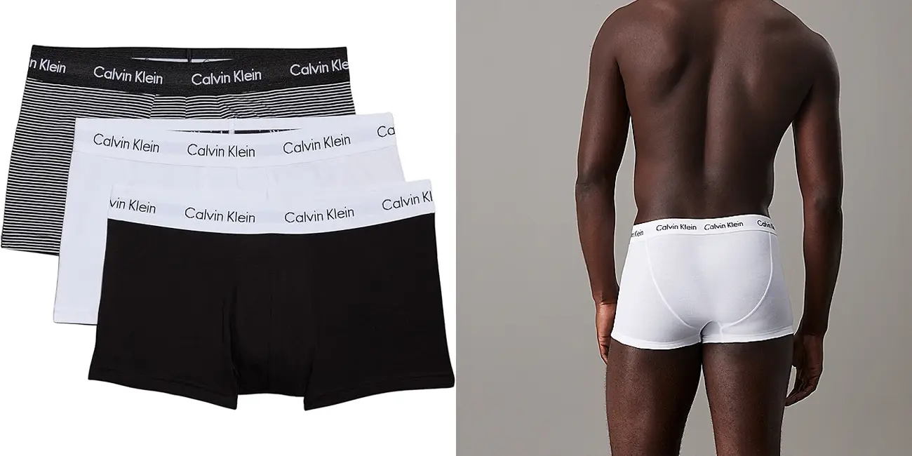 Chollo Pack 3x bóxer Calvin Klein Low Rise Trunk por sólo 25,95€ (-40%)