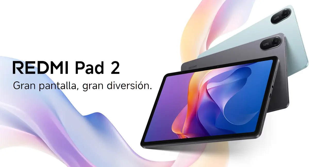 Chollo Tablet Xiaomi Redmi Pad 2 (4 GB + 128 GB) por sólo 102,74€ con cupón y envío gratis (-48%)