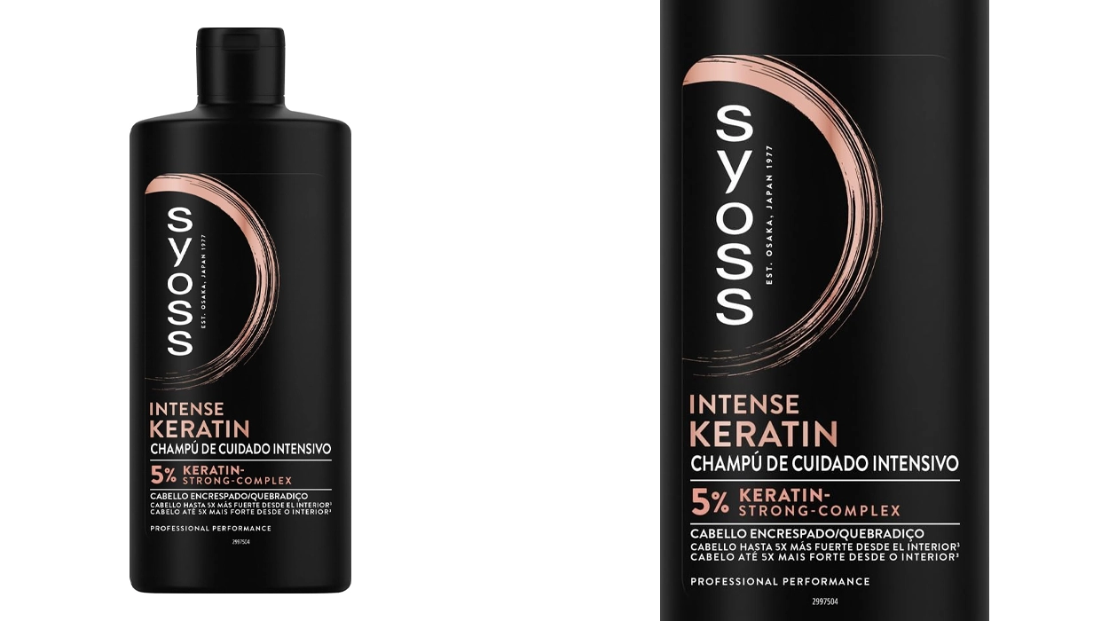 Chollo Pack x2 Champú Syoss Keratin de 440 ml para cabello encrespado y seco por sólo 4,49€ con -70% en 2ª unidad ¡2,25€ cada uno!