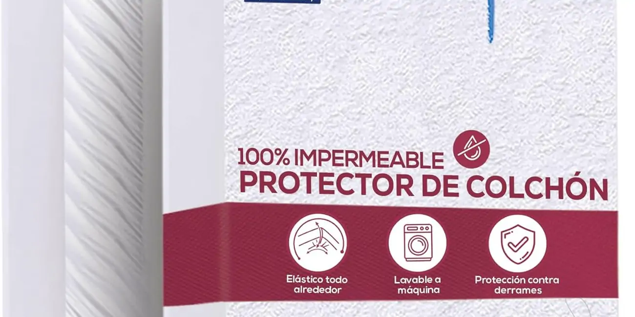 Mantén tu colchón a salvo con este vendidísimo protector impermeable de rizo Utopia Bedding que cuesta sólo 10,91€ para camas de 135 x 200 cm